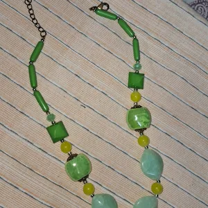 Green Marble Beautiful Neckpiece.