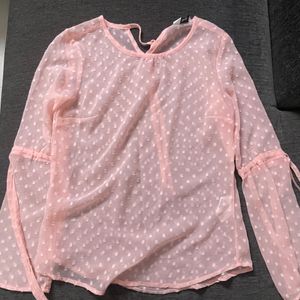 Sheer Baby Pink Top