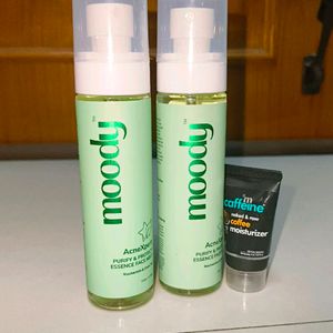 Combo Of 2 Face Mist Plus 1 Mini Moisturizer