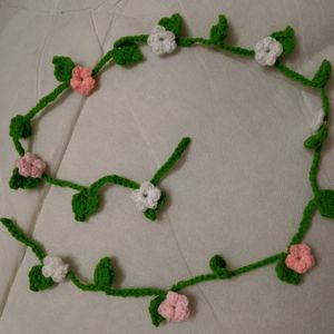 Crochet Floral Crown/ Headband