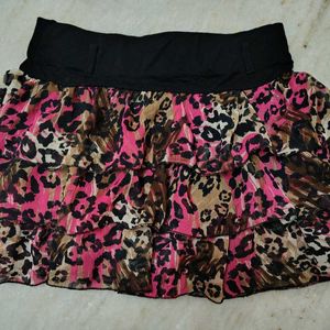 Girls mini Skirt Printed