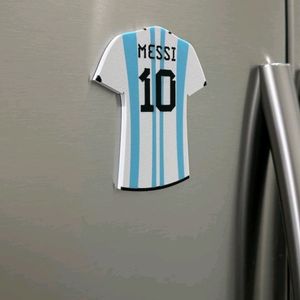 Lionel Messi Argentina 10 Inspired Jersey Magnet