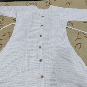 White Kurti