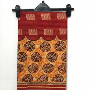 Rust Cotton Dupatta