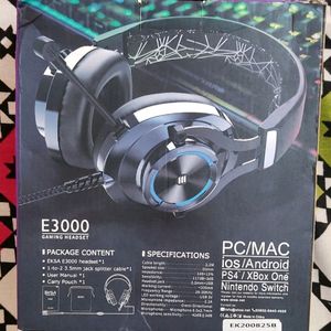 Eksa E3000 Gaming Wired On Ear Headphones With Mic