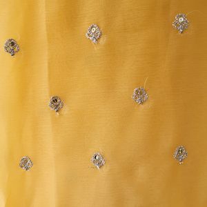 Unstiched Crushed Silk Party Wear Suit Fabric