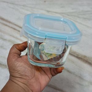 2pc Glass Container