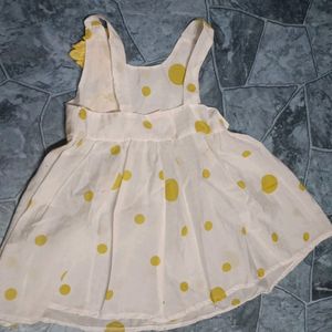 Baby Hopscotch Frock For 9 To 18 Months