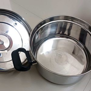 "New" VINOD INDUCTION IDLI COOKER With 4 Idl Plate