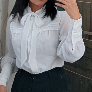 White Korean Shirt