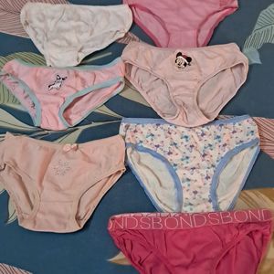 Combo Of  Sevan  Panty  In Imported F 6 To 10 abri