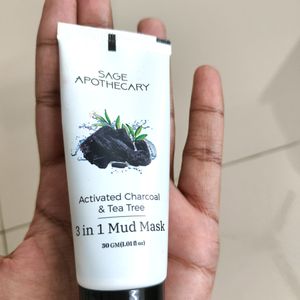 Sage Apothecary Charcoal Mud Mask