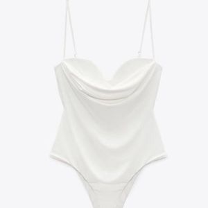 Zara Draped Bodysuit