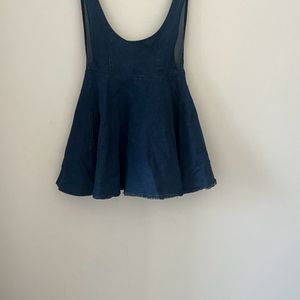 Brand New Mini Denim Dress From USA- Never Worn