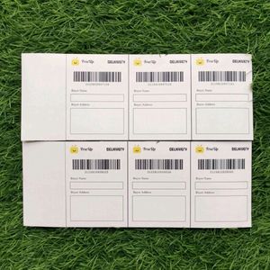 6 Pcs Of SHIPPING COVERS WITH POD & LABEL STICKERS