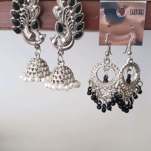 Earrings With Mobile Purse