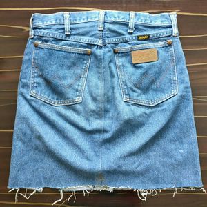 Denim Mini Skirt