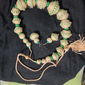 Handcrafted Jute Necklace