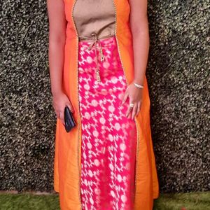 Bright Ethnic Gown