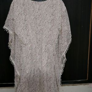 White Kaftan Top