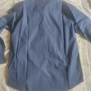 Mens Navy Blue Shirt