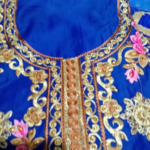 Embroidery Work Cotton Suit