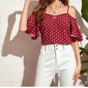 Polka Dotted Top