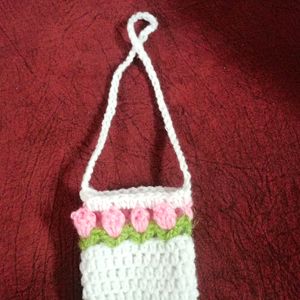 Handmade Crochet 🌷 Bag Charm