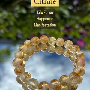 Citrine Bracelet - Reiki Infused