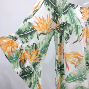 Leafy Printed Top