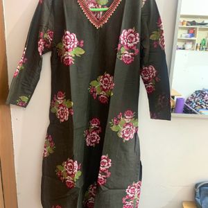 Max Daily Wear Brown Kurti