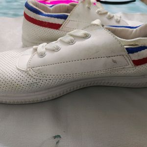 Unisex White Sneakers