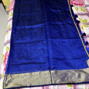 Gorgeous Navy Blue Saree