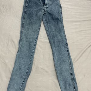 Skinny High Waist Ankle Length Denim