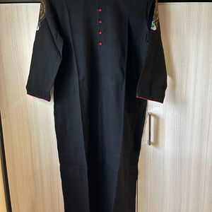 Anouk Black Kurtha