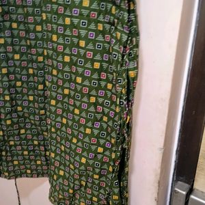 Size 32 -  Flawless !! Green Kurti