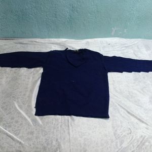 Nevy Blue Uniform Sweater For Girl