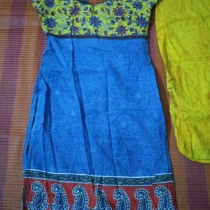 Cotton Kurta With Pant