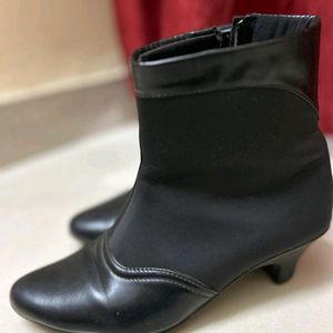 Black Leather Boots