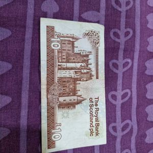 10 Pounds Currency Note