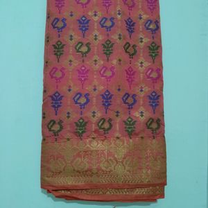 Pink Patola Saree