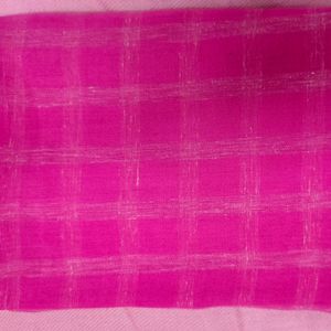 Pink Self Design Stole/Scarf