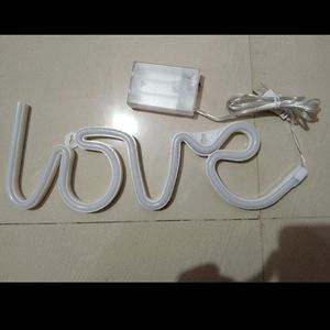 Pink Love Led Light