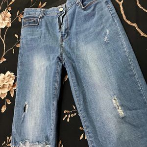 Price Drop!! Lightly Washed And Ripped  Jeans