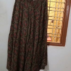 Rayon Ethnic Palazzo Skirt