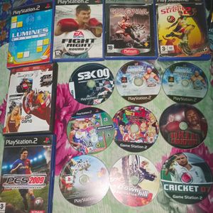 PlayStation 2 Game Cds Pack Of 15