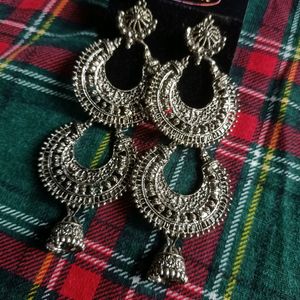 Oxidised Earrings