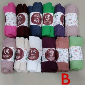 Crincle Cotton Hijab