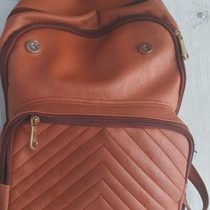 BROWN BACKPACK