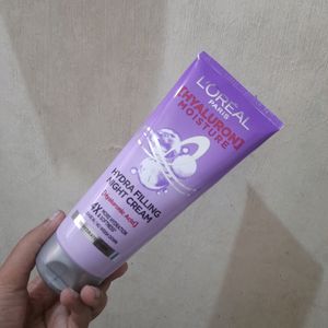 LOREAL HYDRA FILLING NIGHT CREAM for Hair 180 Ml